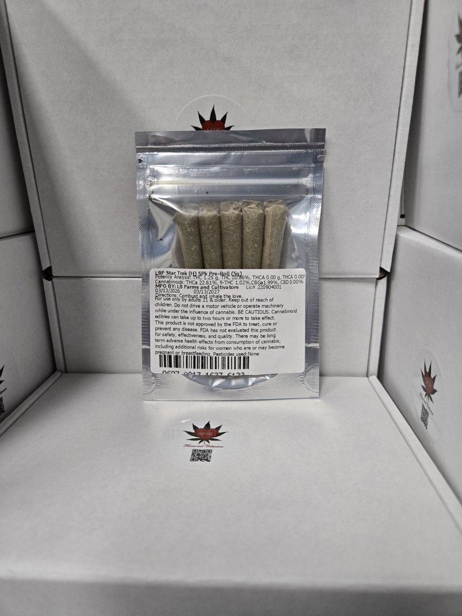 LBF Star Trek (H) 5Pk Pre-Roll (5g)