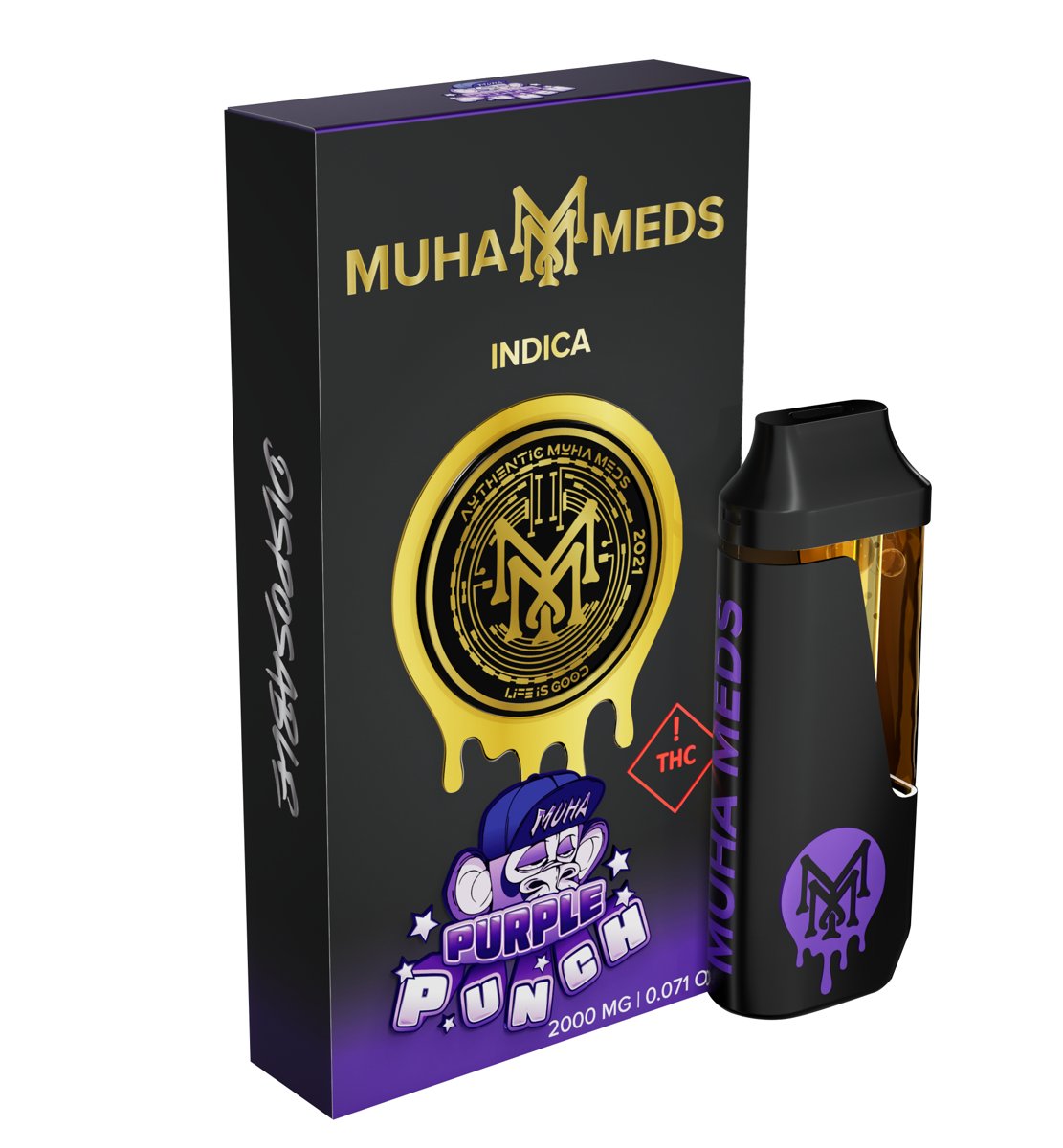 1g Purple Punch Muha Meds Cartridge